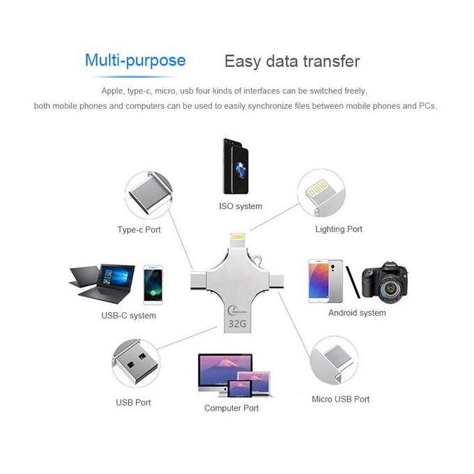 METAL CROSS PHONE USB FLASH - Image 4