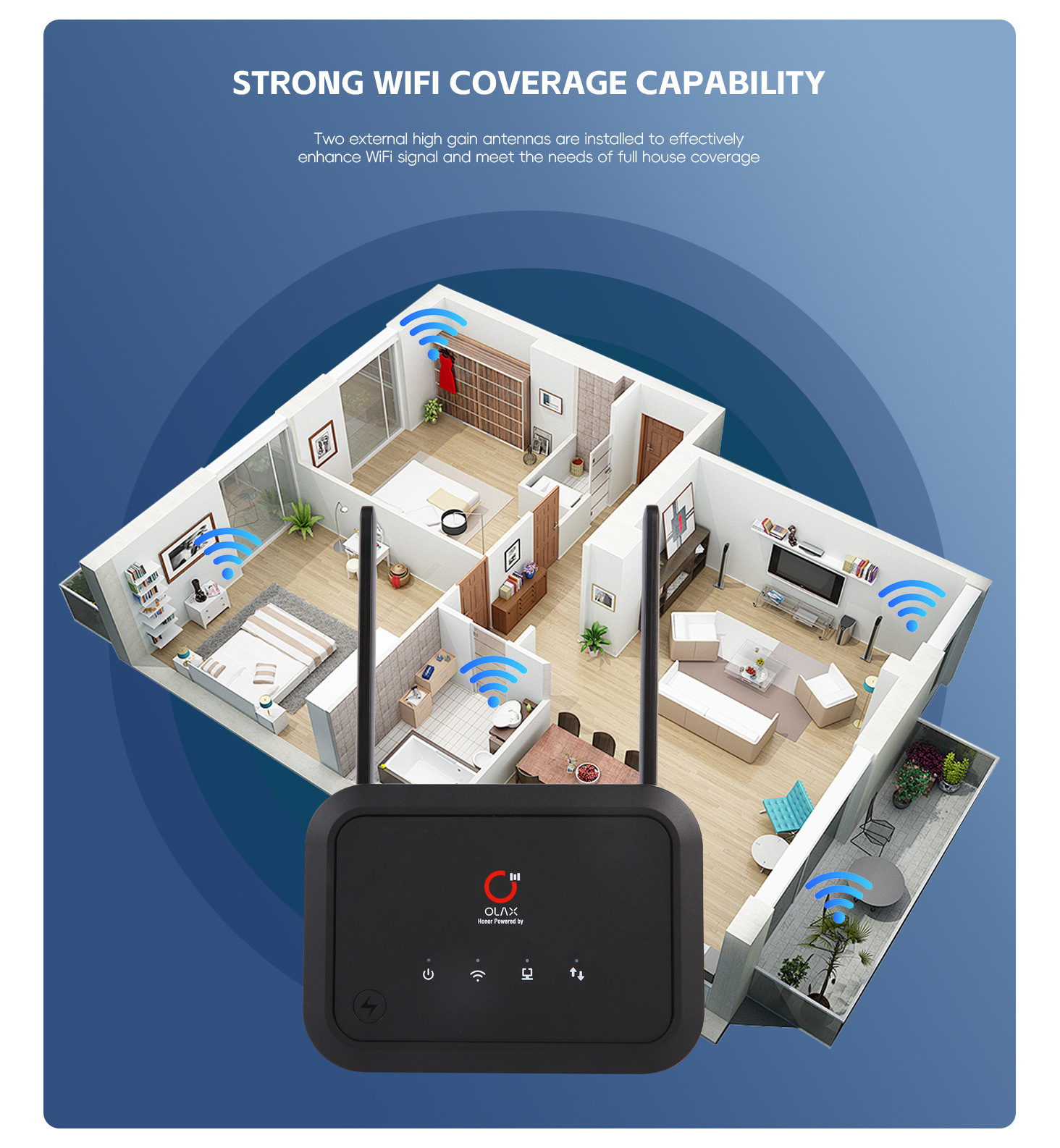 OLAX AX8PRO INTERNET ROUTER - Image 4